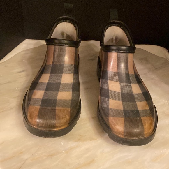 Burberry nova check short rain boots size 38 - Picture 5 of 13